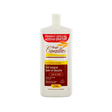 Surgras Bath And Shower Fragranced Gel 1L - Colour: Milk And Honey