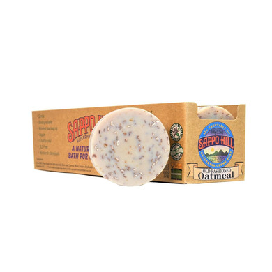 Sappo Hill Soap, Oatmeal Old Fashioned, 3.5 Oz
