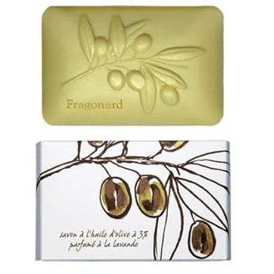 Wushxiao Fragonard Lavender Soap With Olive Oil 300G