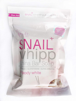 Snail Whipp Lumina Bar Soap With Snail Serum, 120G