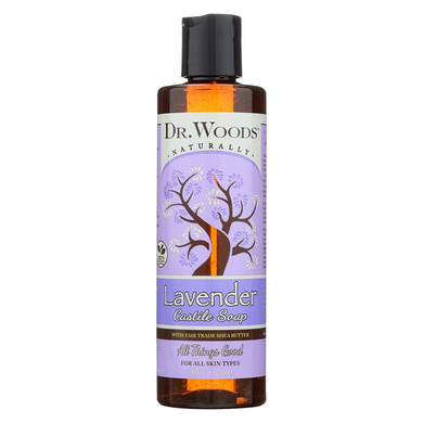 Dr. Woods Lavender Soap With Shea Butter, 8 Ounce