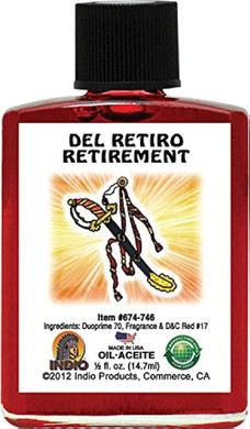 Indio Oil- Retirement Del Retiro 1/2Oz