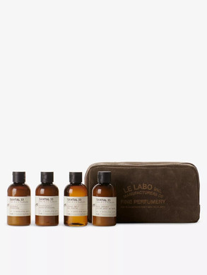 Le Labo Santal 33 Body & Hair Travel Set 4 X 90Ml/3.0 Fl Oz Each