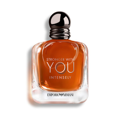 Armani Beauty - Stronger With You Intensely - Cologne For Men - Fougère Ambery Woody MenS Fragrance - Pink Pepper, Lavender, Vanilla Notes