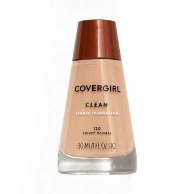 Covergirl Clean Makeup Foundation Creamy Natural 120, 1 Oz (Packaging May Vary)120 Creamy Natural