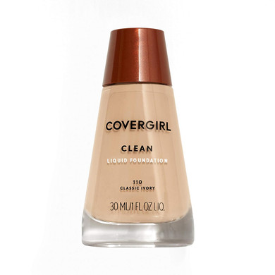 Covergirl Clean Normal Skin Foundation110 Classic Ivory1 Count