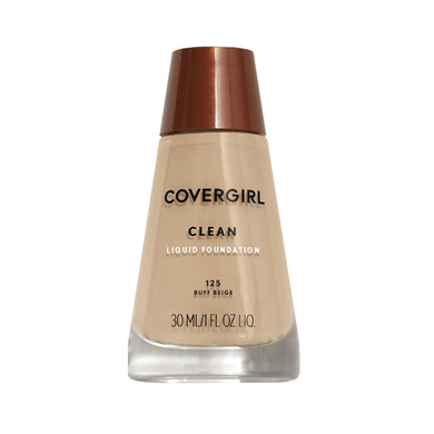 Covergirl Clean Normal Skin Foundation,1 Fl Oz (Packaging May Vary)Buff Beige 125