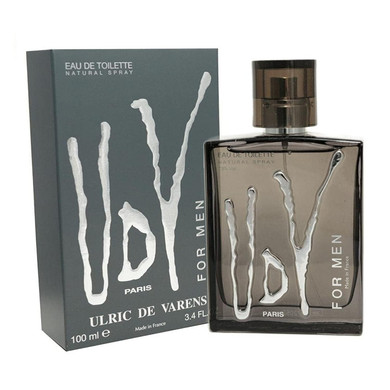 Udv Blue By Ulric De Varens For Men Eau De Toilette Spray, 3.4-Ounces