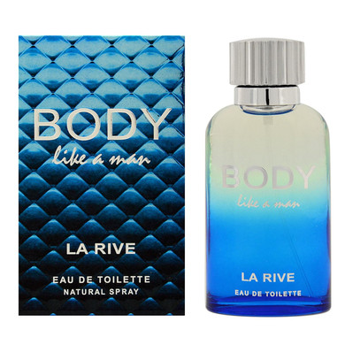 Body Like A Man/La Rive Edt Spray 3.0 Oz (90 Ml) (M)
