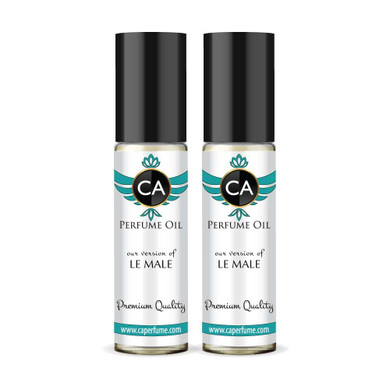 Ca Perfume Impression Of Light Blue Eau Intense For Men Body Oil Roll-On 0.3 Fl Oz/10Ml