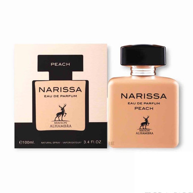 Narissa Peach By Maison Alhambra For Women - 3.4 Oz Edp Spray