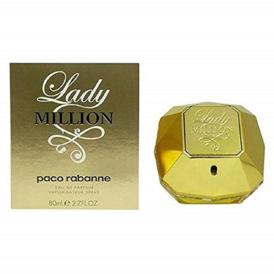 Paco Rabanne Lady Million For Women By Eau De Parfum Spray 1 Ounce, 1 Fl Ounce