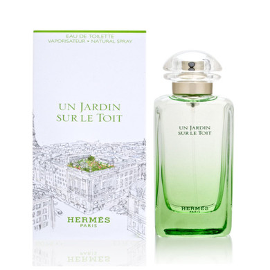 Un Jardin Sur Le Toit By Hermes Eau De Toilette Spray For Women, 1.6 Ounce