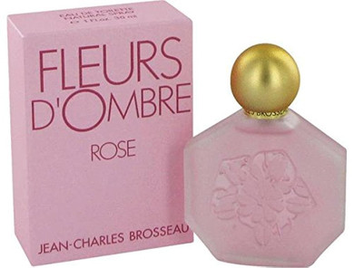 Fleurs D'Ombre Rose Eau De Toilette Spray For Women By Jean Charles Brosseau, 3.4 Ounce
