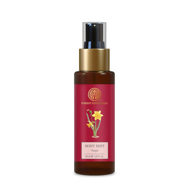 Forest Essentials Travel Size Body Mist Nargis 50Ml (Body Spray)