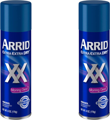 Arrid Deodorant 6 Ounce Aerosol Xx Morning Clean (177Ml) (2 Pack)