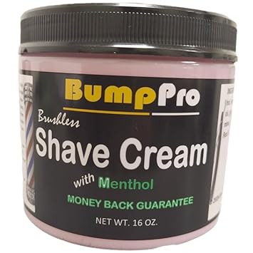 Brushless Shave Cream With Menthol