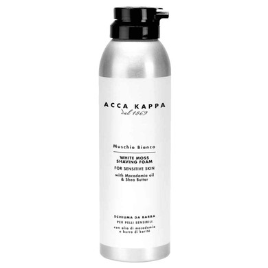 Acca Kappa White Moss Shave Foam 6.7 Fl.Oz. From Italy