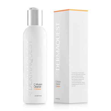 Dermaquest C Infusion Facial Cleanser - Vitamin C, Antioxidant, & Brightening Face Cleanser - Anti Aging Face Wash For Men & Women - For All Skin Types (6Oz)