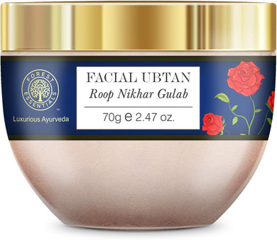 Forest Essentials Facial Ubtan Roop Nikhar And Gulab, 70G