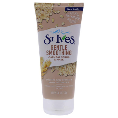 St. Ives Gentle Smoothing Face Scrub And Mask Oatmeal, One , 6 Oz