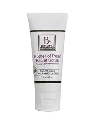 Be Natural Organics Mother Of Pearl Facial Scrub 2 Oz (60 Ml)