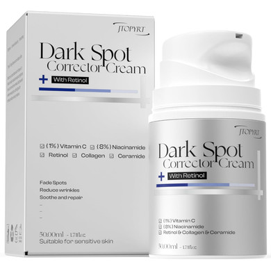 Dark Spot Correcting Cream: Retinol & Vitamin C Facial Treatment For Hyperpigmentation - Men Women,Dark Spot Remover For Face And Body
