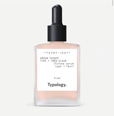 Typology Tinted Serum With Vitamin C, Squalane & Aloe Vera - Type 1 / Fair