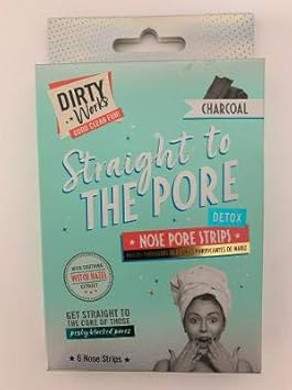 Charcoal Nose Pore Strips, 6 Strips