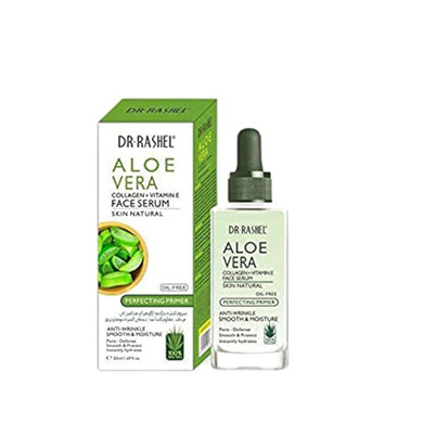 Aloe Vera Collagen + Vitamin E Face Serum | Anti - Wrinkle, Instantly Smooth Hydrates & Moisture Skin, Size 1.69 Oz