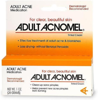 Acnomel Adult Acne Medication Cream - 1.3 Oz (3 Pack)