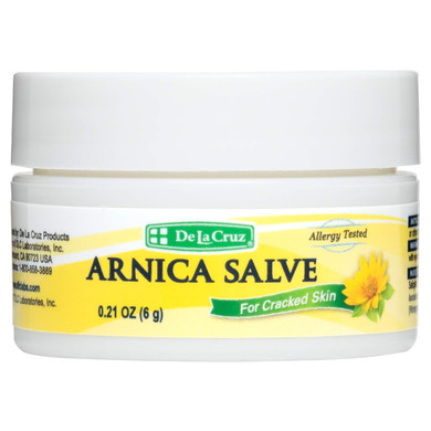 De La Cruz Arnica Salve - Foot Cream For Dry Cracked Heels And Feet - Moisturizing Hand Salve For Dried Hands - 24 Hour Moisture Foot Cream For Dry Cracked Feet And Rough Skin - (2 Ounces - 2 Jars)