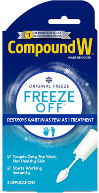 Compound W Freeze Off Wart Remover, 8 Applications
