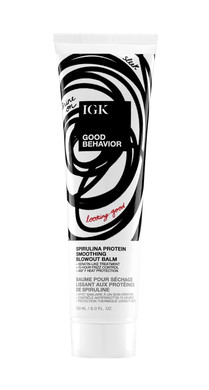Igk Good Behavior Spirulina Protein Anti-Frizz Smoothing Blowout