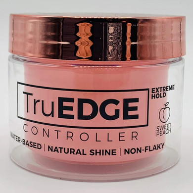 Nicka K New York Tyche Truedge Controller Extreme Hold 3.38 Fl Oz (Sweet Peach)
