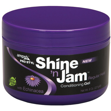 Shine N Jam Conditioning Gel Regular Hold 4 Ounce (3 Pack)