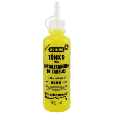 Tonico Para Fortalecimento De Cabelos (Hair Tonic With Garlic Extract) 100Ml