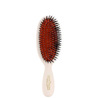Mason Pearson Sb4 Small Pocket Sensitive Boar Bristle Fine Hair Brush , Ivory