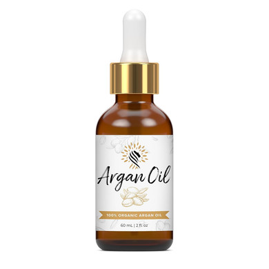 Argan Cosmetics 100% Pure Organic Moroccan Argan Oil For Hair, Skin, Nails, Cuticles, Face & Beards - Cold Pressed, Unscented - Filtered Through Cotton & Charcoal - All Natural Moisturizer - 2 Fl Oz