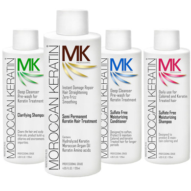 Forte Brazilian Keratin Chocolate Keratin Hair Straightening Treatment For All Hair Types: Curly, Frizzy, Dry, Normal, Colored, Damaged, Chemically Treated