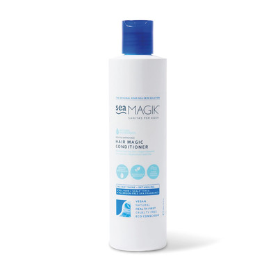 Hair Magic Conditioner 10.14Oz With Dead Sea Salt/ Organic Seaweed/ 100% Vegan/ Paraben Sulfate Free/ Sustainable Packaging