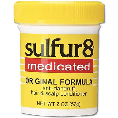 Sulfur8 Medicated Original Formula Anti-Dandruff Hair & Scalp Conditioner, 2 Oz - 5 Pack