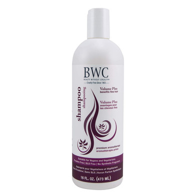 Beauty Without Cruelty Shampoo Volume Plus For Fine Hair Coconut,16 Fl Oz