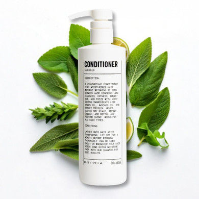 Blu Atlas Men'S Natural Conditioner  Organic, Sulfate-Free, Paraben-Free  Deep Moisturizing & Scalp Soothing  Classic Scent (Bergamot, Sage, Patchouli)  Made In America  16 Oz