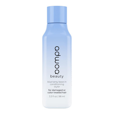 Adwoa Beauty Blue Tansy Leave In Conditioner With Bamboo, Hydrolyzed Quinoa And Horsetail Extracts Help To Strengthen, Support Growth And Length Retention For Coily And Curly Hair. - 3.3 Oz