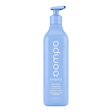 Adwoa Beauty Blue Tansy Reparative Conditioner With Spirulina, Bamboo & Horsetail Extracts. Strengthen + Prevent Breakage, Boost Shine And Improve Elasticity. For Kinky, Coily + Curly Hair - 14 Oz