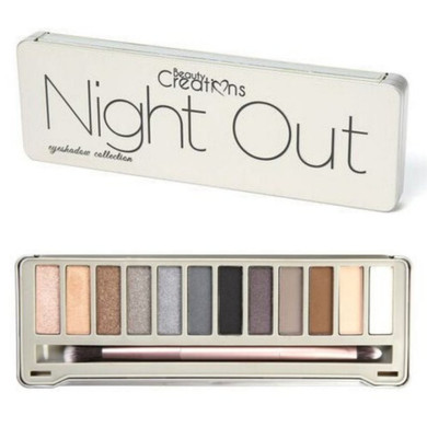 Beauty Creations Night Out Eyeshadow Palette 12 Colors