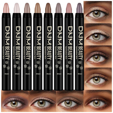 Kaely 2Pcs Cream Eyeshadow Sticks Set For Eyes Waterproof,Blue Shimmer & Red Shimmer Matte Eye Shadow Stick Pencil Pen Bulk Sombras En Crema Para Ojos 32+35