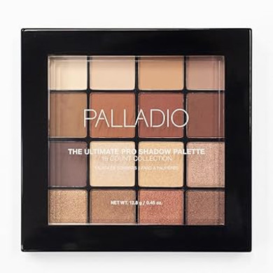 Palladio Ultimate Pro Eyeshadow Palettes, Professional And Personal Use, 35 High Pigmented Powder Colors, Matte, Shimmer, Satin Finishes, Long Lasting (Spring 2020)