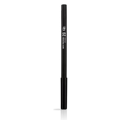 Salerm - Eyeliner Pencil - Matic Precision Eyeliner - Black Color - Intense Pigmentation - Long-Lasting - Creamy Formula - Easy Application - Adjustable Tip - Sharpener Included